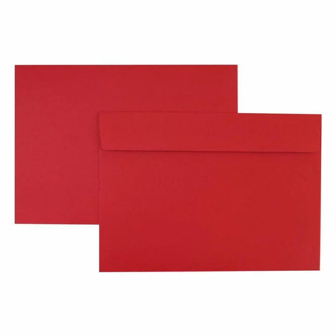 Hobbycraft Red Envelopes C5 30 Pack 3 Hobbycraft Red Envelopes C5 30 Pack