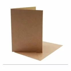 Hobbycraft Kraft Cards And Envelopes 5 X 7 Inches 30 Pack