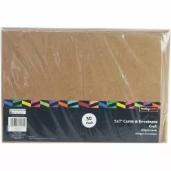 Hobbycraft Kraft Cards And Envelopes 5 X 7 Inches 30 Pack 7 Hobbycraft Kraft Cards And Envelopes 5 X 7 Inches 30 Pack -Cheap Christmas Crafts for Kids Store 650634 1000 3 kraft cards and envelopes 5 x 7 inches 30 pack
