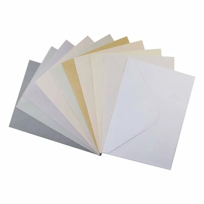 Hobbycraft Neutral Cards And Envelopes 5 X 7 Inches 20 Pack 4 Hobbycraft Neutral Cards And Envelopes 5 X 7 Inches 20 Pack - Image 2