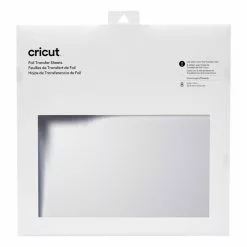 Cricut Silver Transfer Foil Sheets 12 X 12 Inches 8 Pack