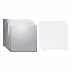 Cricut Silver Transfer Foil Sheets 12 X 12 Inches 8 Pack -Cheap Christmas Crafts for Kids Store 651766 1001 2 cricut silver transfer foil sheets 12 x 12 inches 8 pack