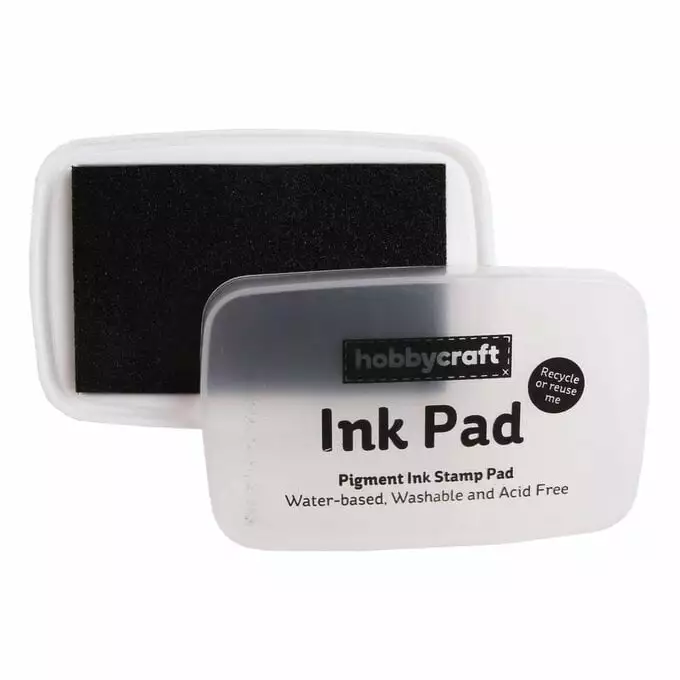 Hobbycraft Black Ink Pad 3 Hobbycraft Black Ink Pad