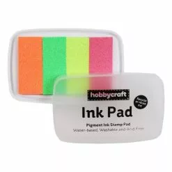 Hobbycraft Neon Ink Pad 4 Pack
