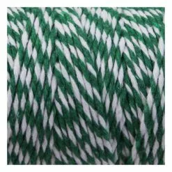 Hobbycraft Green And White Cotton Twine 100m 5 Hobbycraft Green And White Cotton Twine 100m -Cheap Christmas Crafts for Kids Store 653218 1000 2 green white cotton twine 100m