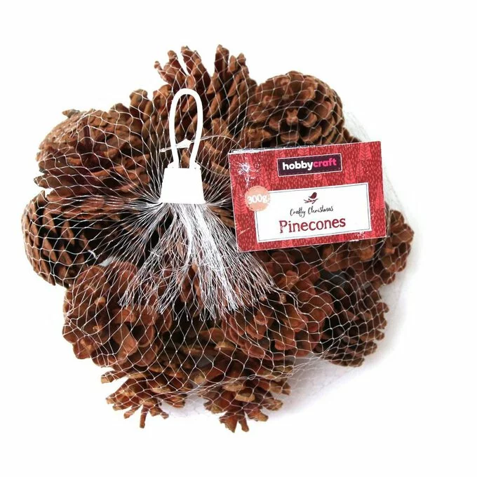 Hobbycraft Natural Pinecones 300g 4 Hobbycraft Natural Pinecones 300g - Image 2