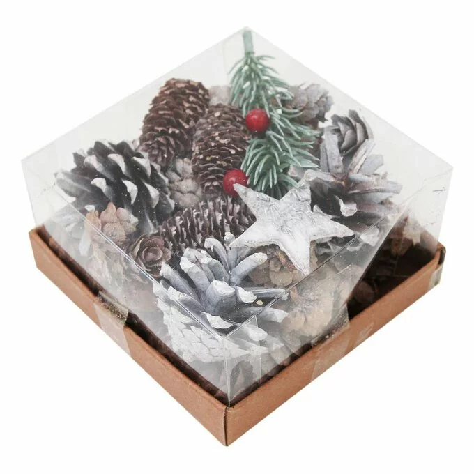 Hobbycraft Brushed Pine Wreath Accessories 145g 4 Hobbycraft Brushed Pine Wreath Accessories 145g - Image 2