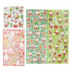Hobbycraft Traditional Christmas Stickers Waterfall 3 Pack