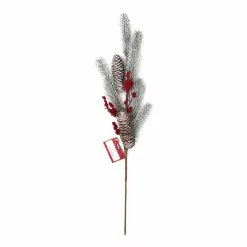 Hobbycraft Pine Cone And Berry Stem 68cm