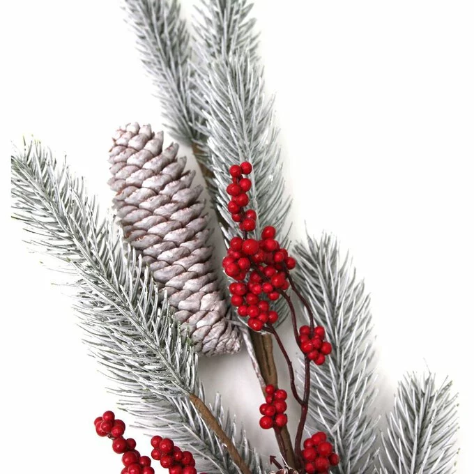 Hobbycraft Pine Cone And Berry Stem 68cm 5 Hobbycraft Pine Cone And Berry Stem 68cm - Image 3