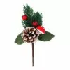 Hobbycraft Red Mushroom And Pine Cone Pick 16.5cm 2 Hobbycraft Red Mushroom And Pine Cone Pick 16.5cm -Cheap Christmas Crafts for Kids Store 653529 1000 1 red mushroom and pine cone pick 16 5cm