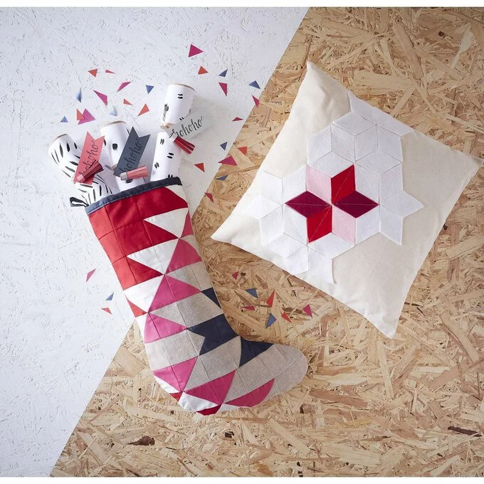 Hobbycraft Linen Christmas Stocking 5 Hobbycraft Linen Christmas Stocking - Image 3