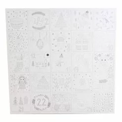 Hobbycraft Advent Colour-In Canvas 50cm