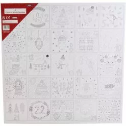 Hobbycraft Advent Colour-In Canvas 50cm 9 Hobbycraft Advent Colour-In Canvas 50cm -Cheap Christmas Crafts for Kids Store 653761 1000 4 advent colour in canvas 50cm