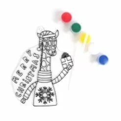Hobbycraft Christmas Giraffe Suncatcher Kit