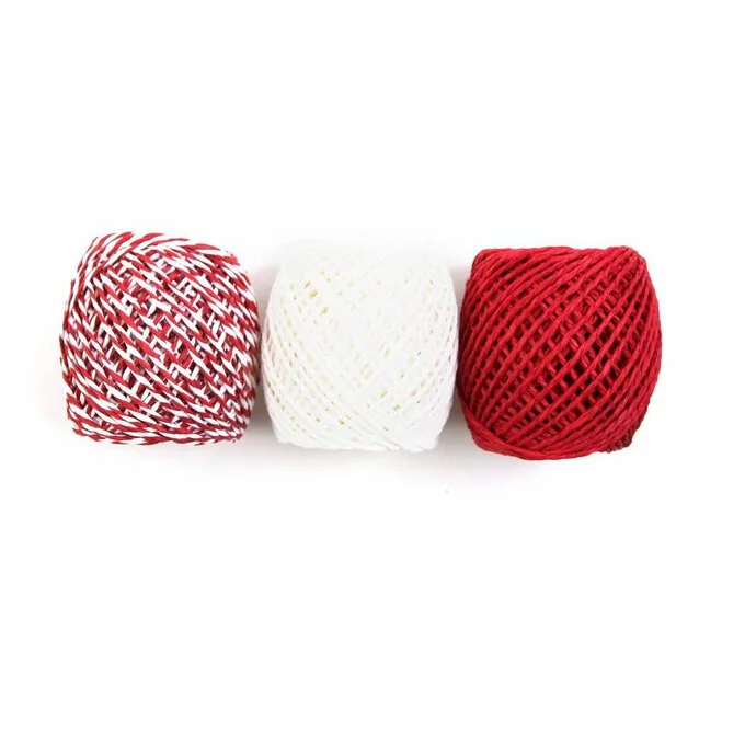 Hobbycraft Christmas Raffia 3 Pack 4 Hobbycraft Christmas Raffia 3 Pack - Image 2