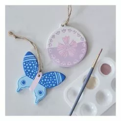 Hobbycraft Unglazed Ceramic Hanging Butterfly Decoration 9.5cm 5 Hobbycraft Unglazed Ceramic Hanging Butterfly Decoration 9.5cm -Cheap Christmas Crafts for Kids Store 655434 1000 2 Unglazed Ceramic Hanging Butterfly Decoration