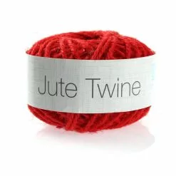 Hobbycraft Red Jute Twine 2mm X 27m 7 Hobbycraft Red Jute Twine 2mm X 27m -Cheap Christmas Crafts for Kids Store 658213 1002 3 Jute Ball Red