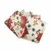 Hobbycraft Poinsettia Print Cotton Fat Quarters 5 Pack -Cheap Christmas Crafts for Kids Store 658229 1000 1 Xms22 Print FatQuarter 5pk Poinsettia