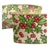 Hobbycraft Holly Wire Edge Ribbon 63mm X 3m 1 Hobbycraft Holly Wire Edge Ribbon 63mm X 3m -Cheap Christmas Crafts for Kids Store 658298 1000 1 Wire Edge Ribbon Holly