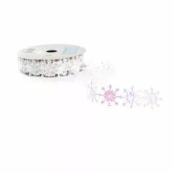Trimits Snowflake Ribbon Trim 20mm X 2m
