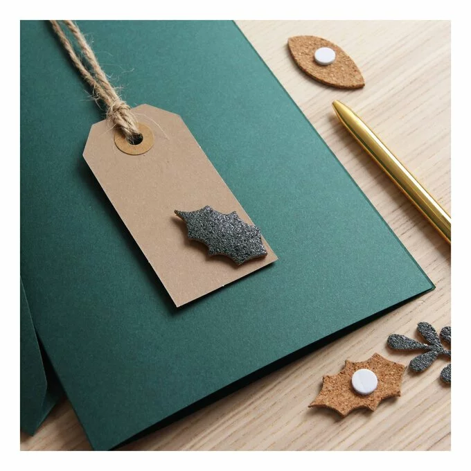 Hobbycraft Foliage Cork Toppers 4 Pack 4 Hobbycraft Foliage Cork Toppers 4 Pack - Image 2