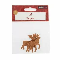 Hobbycraft Stag Cork Toppers 3 Pack -Cheap Christmas Crafts for Kids Store 658444 1000 4 Cork stag toppers 3pack