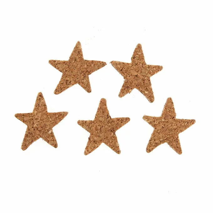 Hobbycraft Star Cork Toppers 5 Pack 3 Hobbycraft Star Cork Toppers 5 Pack