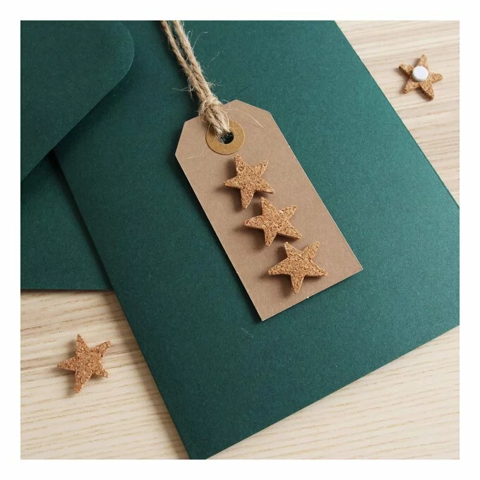 Hobbycraft Star Cork Toppers 5 Pack 4 Hobbycraft Star Cork Toppers 5 Pack - Image 2