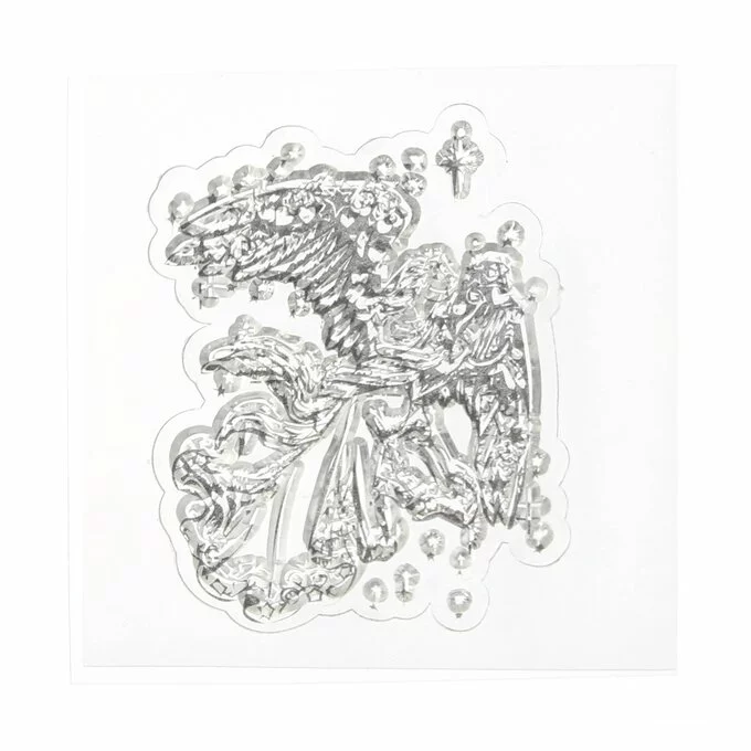 Hobbycraft Angel Clear Stamp 4 Hobbycraft Angel Clear Stamp - Image 2