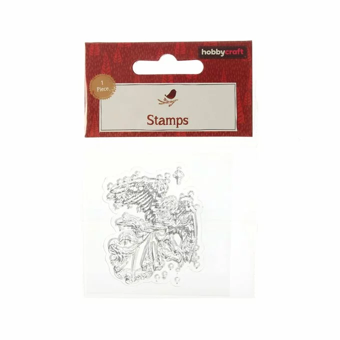Hobbycraft Angel Clear Stamp 5 Hobbycraft Angel Clear Stamp - Image 3
