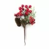 Hobbycraft Red And Black Berry Fir Cone Pick 21cm 1 Hobbycraft Red And Black Berry Fir Cone Pick 21cm -Cheap Christmas Crafts for Kids Store 659025 1000 1 Small Berry Fir Cone Pick Christmas Red