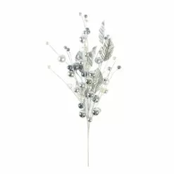 Hobbycraft Tall Silver Beaded Stem 75cm