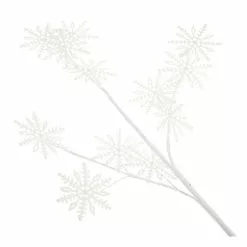 Hobbycraft White Paper Snowflake Stem 86cm