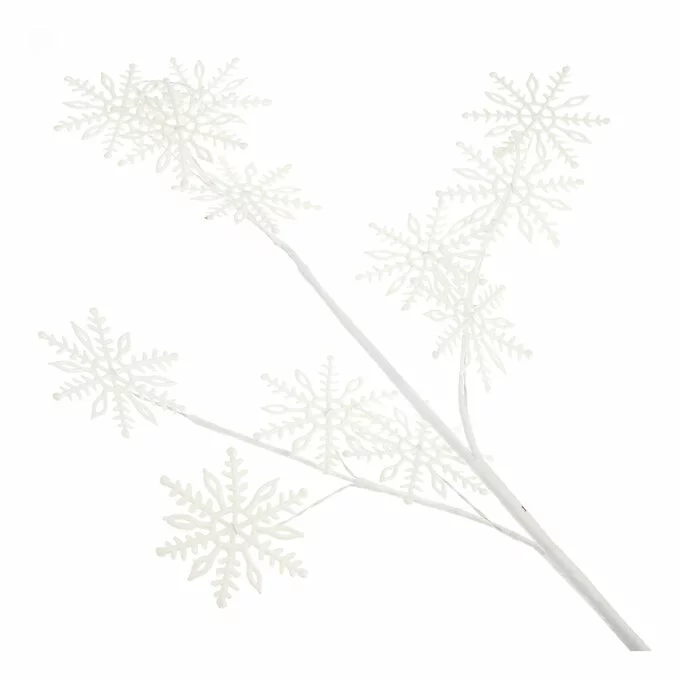 Hobbycraft White Paper Snowflake Stem 86cm 3 Hobbycraft White Paper Snowflake Stem 86cm
