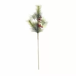 Hobbycraft Red Berry Spruce Stem 71cm