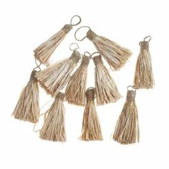 Hobbycraft Raffia Tassels 10 Pack