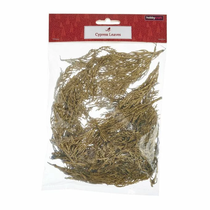 Hobbycraft Gold Cypress Leaves 50g 5 Hobbycraft Gold Cypress Leaves 50g - Image 3