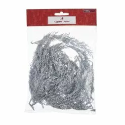 Hobbycraft Silver Cypress Leaves 50g 7 Hobbycraft Silver Cypress Leaves 50g -Cheap Christmas Crafts for Kids Store 659125 1001 3 christmas silver cypress leaves