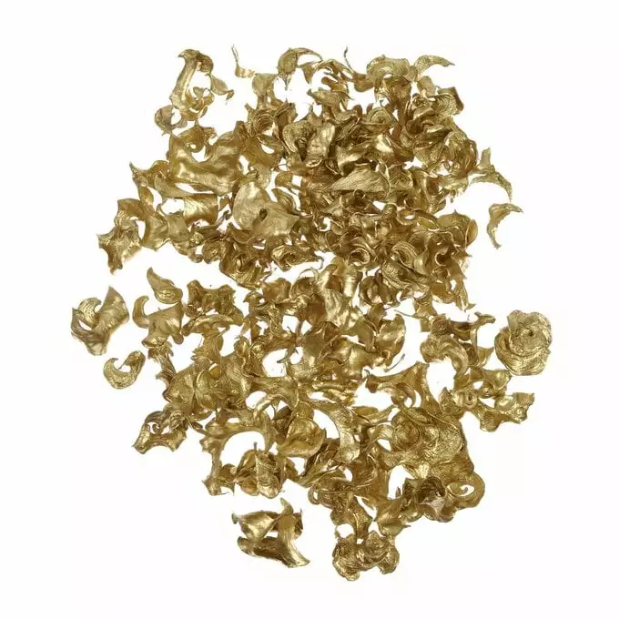 Hobbycraft Gold Curly Pods 50g 3 Hobbycraft Gold Curly Pods 50g
