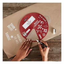 Hobbycraft Christmas Santa Stencil Wheel 20cm