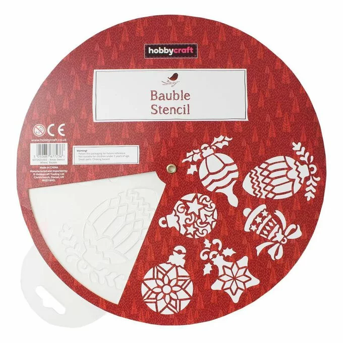 Hobbycraft Christmas Snowflake Stencil Wheel 20cm 6 Hobbycraft Christmas Snowflake Stencil Wheel 20cm - Image 4