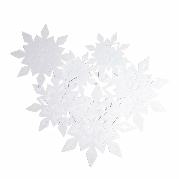 Hobbycraft Snowflake Paper Decorations 3 Pack 3 Hobbycraft Snowflake Paper Decorations 3 Pack