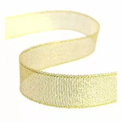 Hobbycraft Gold Metallic Ribbon 20mm X 10m