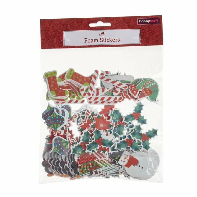 Hobbycraft Christmas Motif Foam Stickers 5 Hobbycraft Christmas Motif Foam Stickers - Image 3