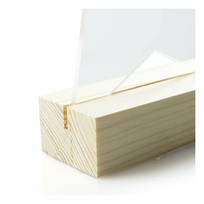 Hobbycraft Clear Star Acrylic Table Sign 16cm 5 Hobbycraft Clear Star Acrylic Table Sign 16cm - Image 3