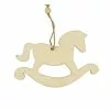 Hobbycraft Hanging Wooden Rocking Horse Decoration 10.5cm 2 Hobbycraft Hanging Wooden Rocking Horse Decoration 10.5cm -Cheap Christmas Crafts for Kids Store 659496 1000 1 christmas hanging rocking horse wooden decoration