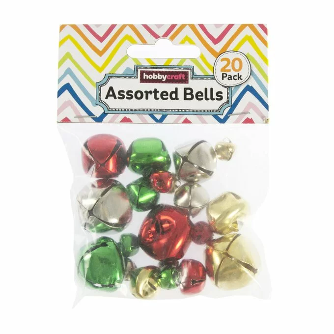 Hobbycraft Assorted Jingle Bells 20 Pack 5 Hobbycraft Assorted Jingle Bells 20 Pack - Image 3