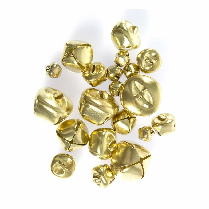 Hobbycraft Gold Jingle Bells 20 Pack 3 Hobbycraft Gold Jingle Bells 20 Pack