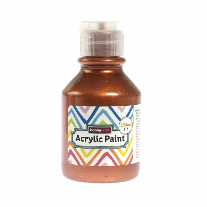 Hobbycraft Kids’ Copper Acrylic Paint 150ml 3 Hobbycraft Kids’ Copper Acrylic Paint 150ml